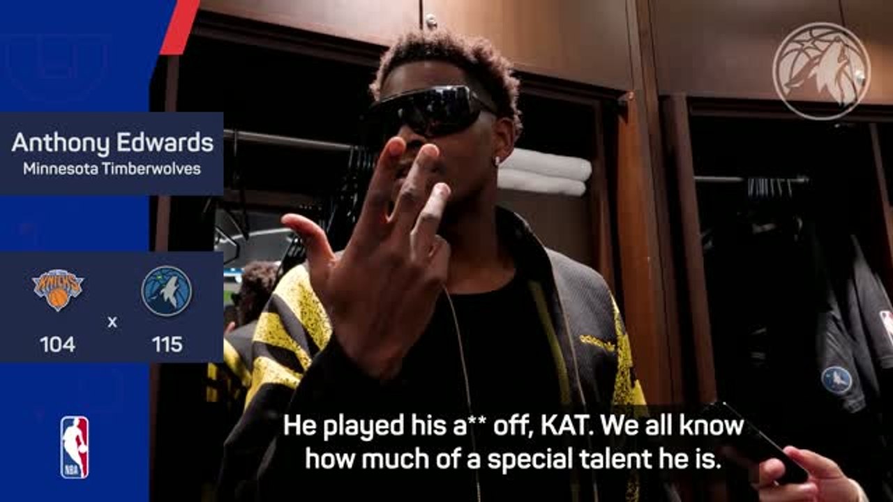 Edwards still feels 'weird' facing KAT
