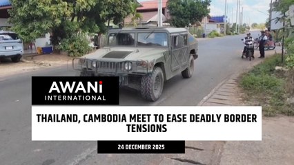 Thailand, Cambodia meet to ease deadly border tensions