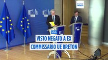Visto Usa negato a ex commissario Breton per presunta censura dei social media