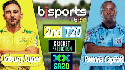 SA20 2025-26 | Joburg Super Kings vs Pretoria Capitals 2nd T20 Match Preview |