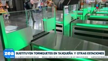 El Metro de la CDMX inicia la sustitución de nuevos torniquetes
