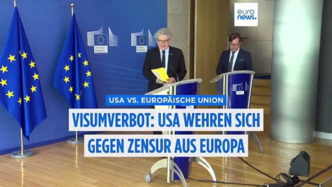 "Zensur-Industriekomplex": USA verhängen Visaverbote gegen Europäer