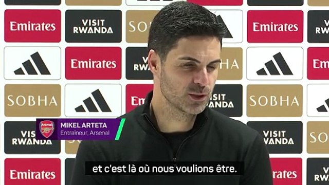 Arteta : Nous avons fait preuve d'un grand sang-froid