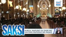 Baclaran Church, napuno sa dami ng nagsimba ngayong Bisperas ng Pasko | Saksi