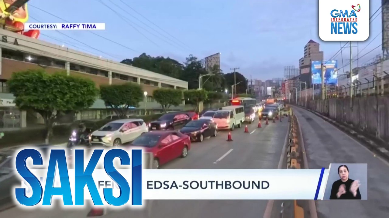 Ilang lane sa EDSA, sarado na para sa EDSA rehabilitation | Saksi