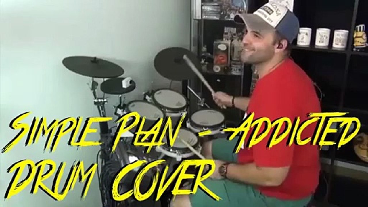 🥁Simple Plan - Addicted drum cover by ALEXANDRE PARDO [1]