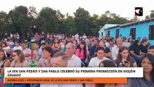 La EFA San Pedro y San Pablo celebró su primera promoción en Mojón Grande