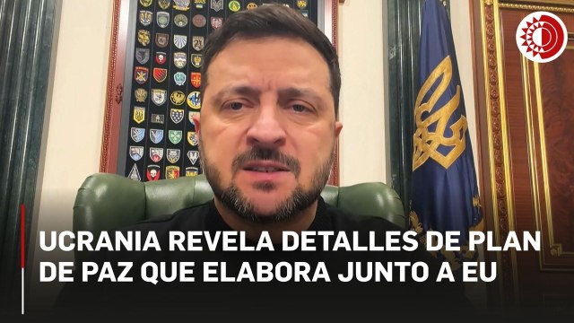 Zelensky revela detalles del borrador del plan de paz y abre la puerta a retirar sus tropas