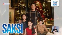 Marian Rivera at Dingdong Dantes, nag-organisa ng Christmas party para sa kani-kanilang team; inilabas din ang kanilang Christmas family portrait | Saksi