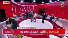 Yanina Latorre se despidió de LAM entre lágrimas, rating alto vuelo y un sentido abrazo que selló una década