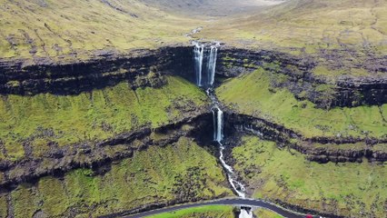 Flying over Faroe Islands_ 1 HOUR of Nature Scenery with Ambient Music (4K UHD Drone Film)
