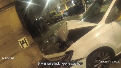 Nottingham drink driver smashes into Grade II-listed landmark: Video