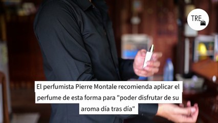 El perfumista Pierre Montale recomienda aplicar el perfume de esta forma para "poder disfrutar de su aroma día tras día" este invierno
