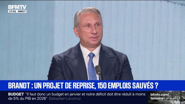 Reprise de Brandt: Ce qui m'intéresse, c'est de proposer une solution aux salariés pour qu'ils deviennent actionnaires , explique le PDG de Thomson Computing