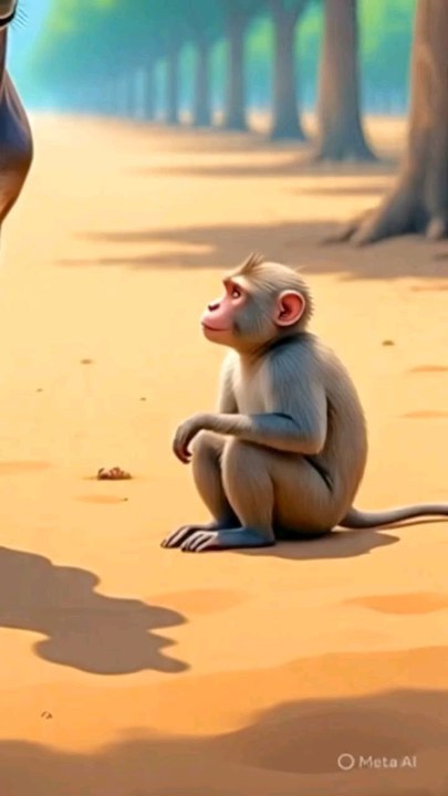 गधा और बंदर की कहानी 🥰🥰