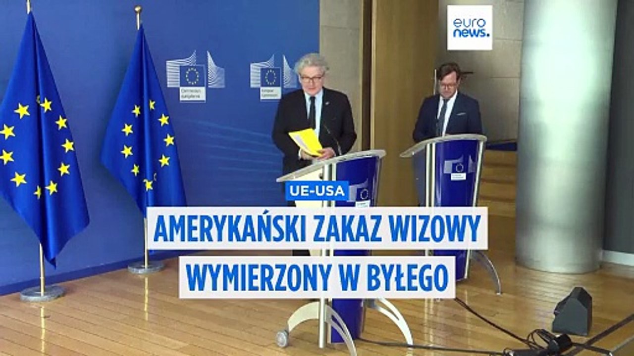 Amerykański zakaz wizowy dotyczy byłego komisarza UE Bretona w związku z rzekomą cenzurą mediów społecznościowych