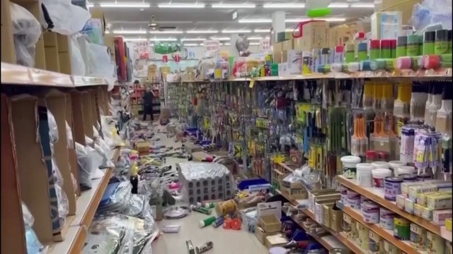 타이완 타이둥현 북쪽에서 규모 6.1 지진 발생...달력과 표지판 흔들 / YTN