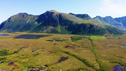 Flying over Norway_ 1 HOUR of Ambient Scenes with Relaxing Music (4K UHD Drone Film)