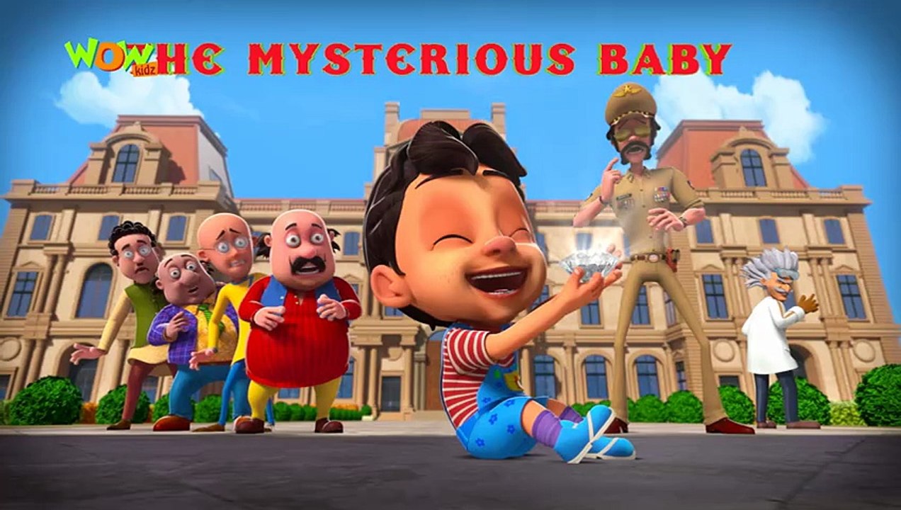 Motu Patlu - The Mysterious Baby - Full Episode - Season 14 - Wow Kidz