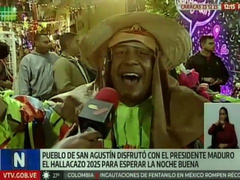 Cultores y comuneros celebraron la llegada de la Navidad con el hallacazo comunal en San Agustín