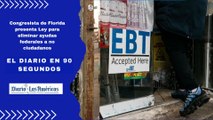 Congresista de Florida presenta Ley para eliminar ayudas federales a no ciudadanos | El Diario en 90 segundos