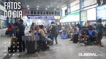 Terminal Rodoviário de Belém apresenta movimento tranquilo na véspera de Natal