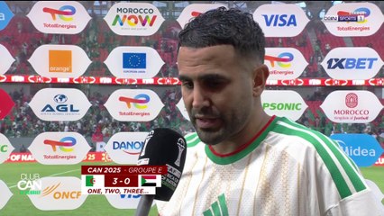 CAN 2025 : La réaction de Riyad Mahrez après son doublé !