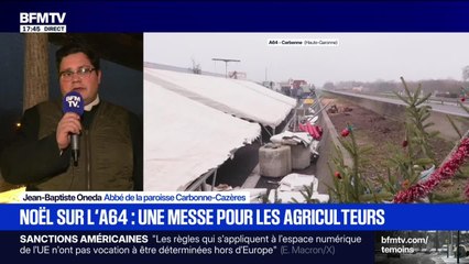 Marshall Truchot : Noël sur l’A64, une messe pour les agriculteurs - 24/12