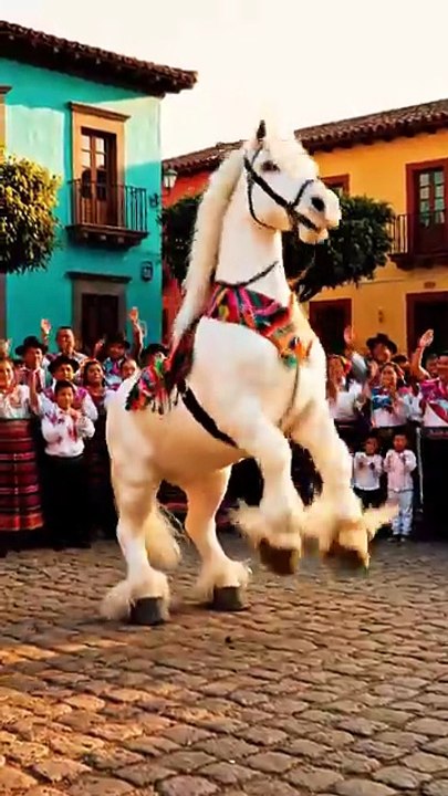 You Won’t Believe This Horse Dancing in the Street! Funniest Animal Moment Ever