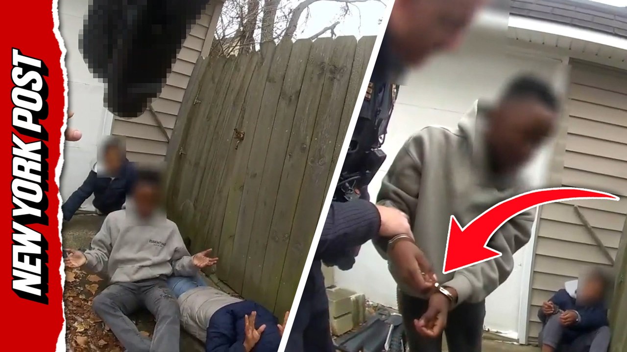 Officer draws gun on kids as young as 8 after 80mph chase in stolen car