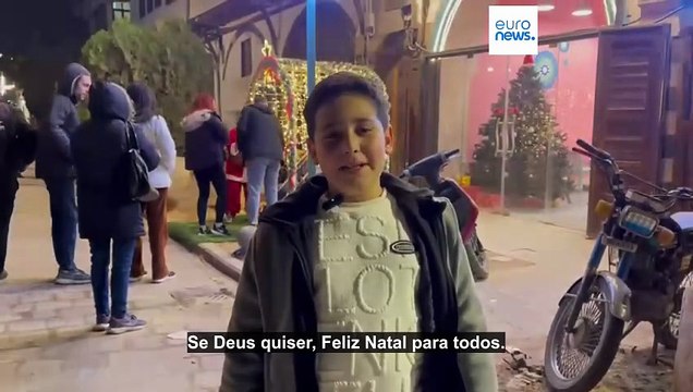 Entre Idlib e Damasco, a nova Síria celebra o seu segundo Natal sem Assad