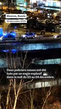 Russie : deux policiers tués par un engin explosif à Moscou