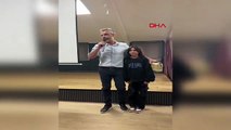 Görenler takdir etti! 11 yaşındaki öğrenciden ders niteliğinde davranış