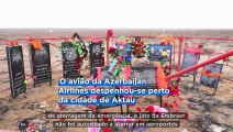 Cidade cazaque de Aktau recorda acidente da Azerbaijan Airlines um ano depois