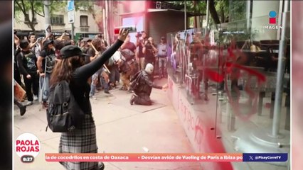 Comerciantes: principales víctimas de marchas en la CDMX | DPC con Paola Rojas