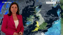 Met Office Wednesday Evening Weather Forecast 24/12/2025