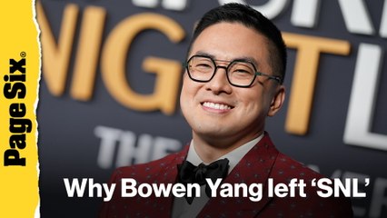 Why Bowen Yang left 'SNL' — despite Lorne Michaels wanting him to stay