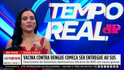 Vacina do Butantã contra a dengue chega ao SUS | TEMPO REAL