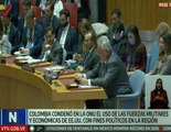 Colombia condenó el uso de la fuerza militar de EE.UU. en el Caribe