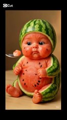 Watermelon eating ASMR foodies