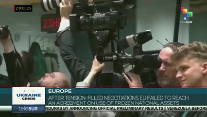 EU failed to reach an agreement on the use of frozen national assets