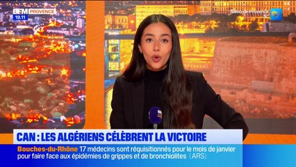 Algérie - Soudan : la diaspora algérienne célèbre la victoire des Fennecs à Marseille.