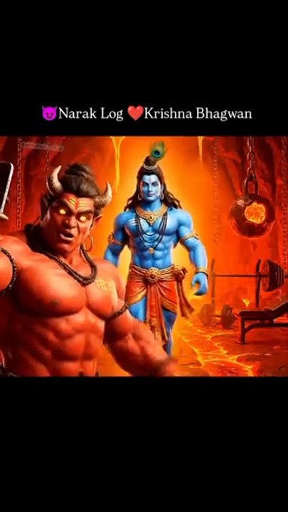 Krishna in naraklog | Hell Gym Beast Mode