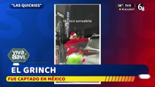 Captan a El Grinch en gasolinera de México