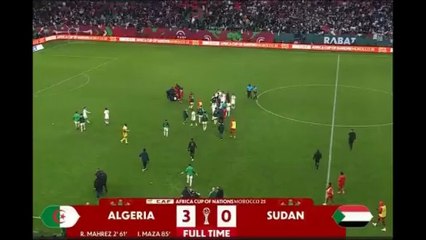 Match entier, Algérie - Soudan, CAN 2025