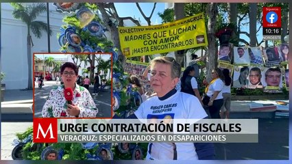 Exigen contratar fiscales especializados en desapariciones en Veracruz