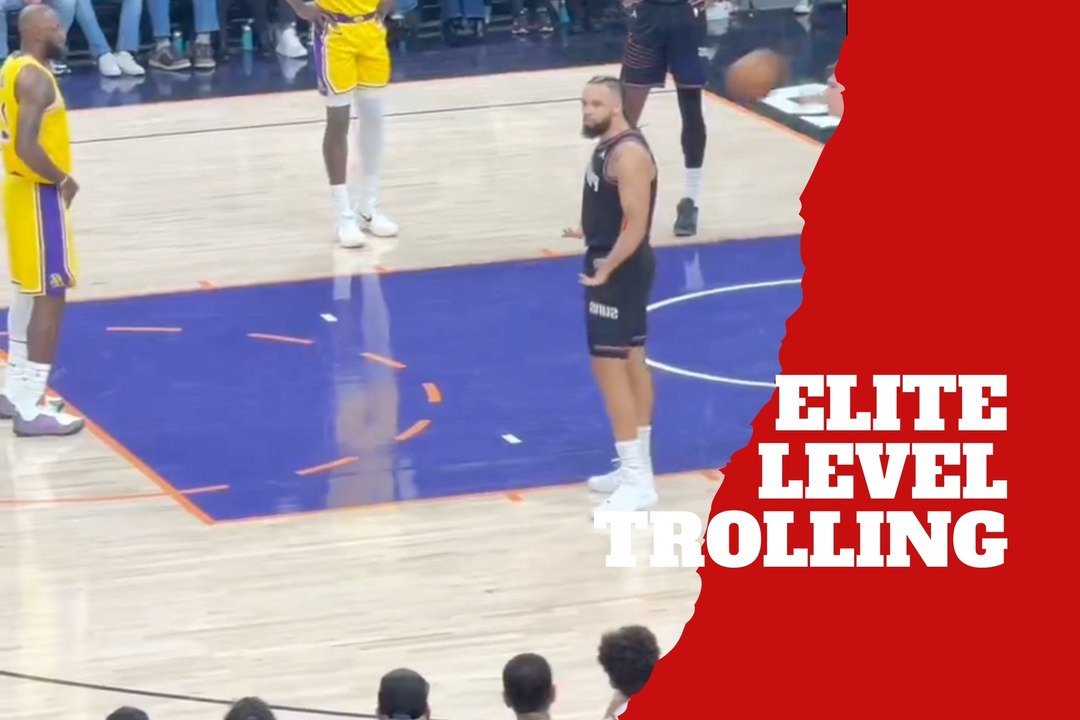 Dillon Brooks blatantly trolls LeBron James with a lane violation that perfectly sums up who he is