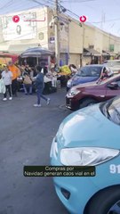 🎄🚗 A horas de Navidad, el centro de Durango colapsa: compras de última hora desatan caos vial ⚠️