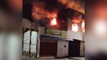 Impresionante incendio en hostal de Neiva dejó un saldo de tres fallecidos a pocas horas de Navidad