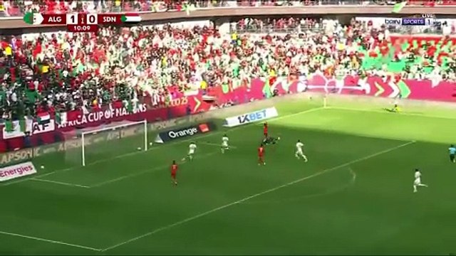 ملخص مباراة الجزائر والسودان 3 0 كأس امم افريقيا
